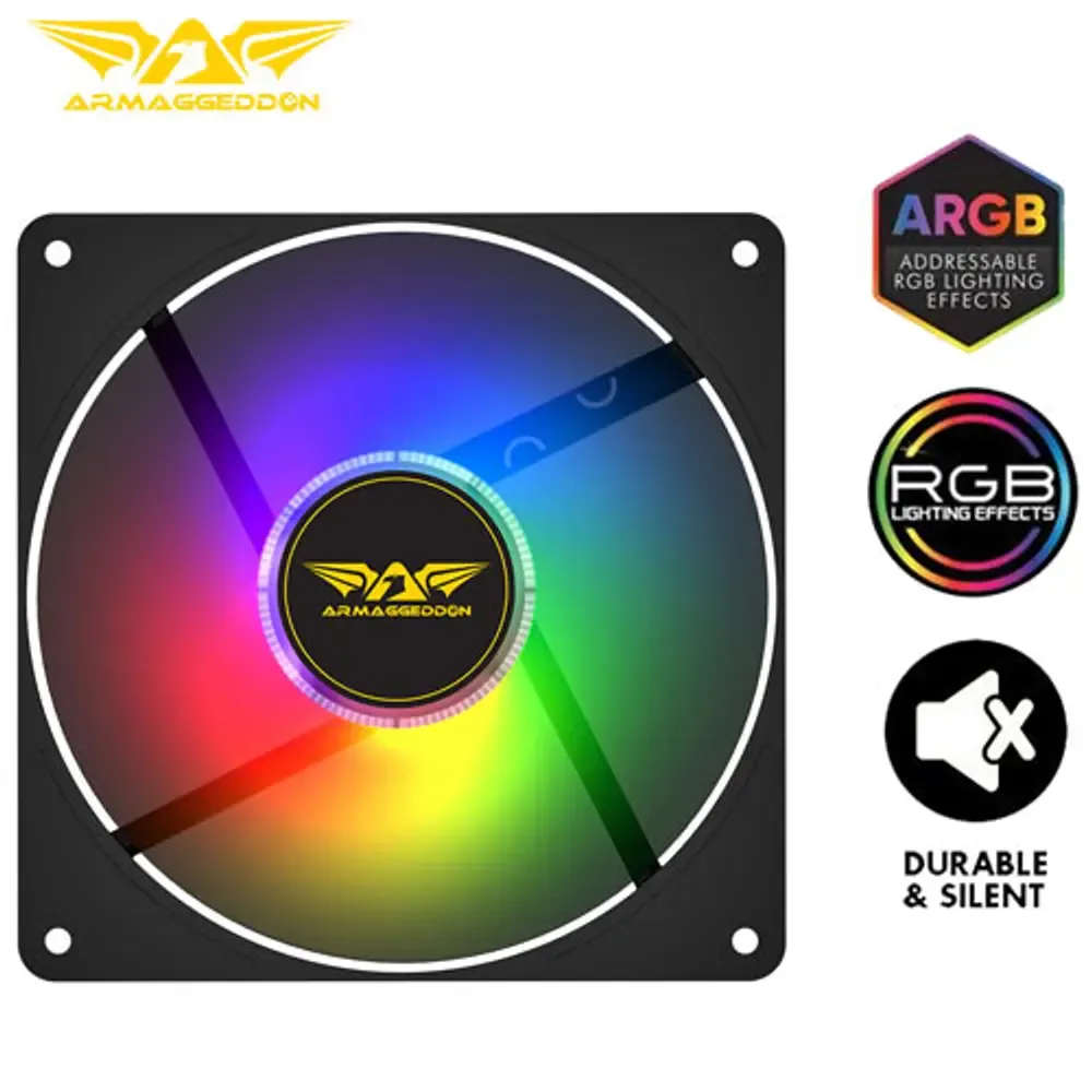 Icore 14 Magnet Market-ARMAGGEDDON TRUE RGB SILENT FAN TX ICORE 14