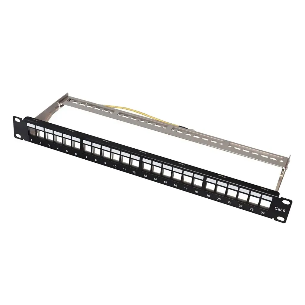 Magnet Market – Keystone Patch Panel 24 Θέσεων 1U Power On BPP-F-24 FTP ...